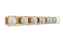 Vinci Lighting Inc. VL1857-6AB - Luna Vanity Wall Aged Brass