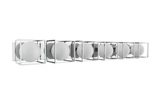 Vinci Lighting Inc. VL1858-6CH - Luna Vanity Wall Chrome