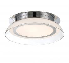 Lib & Co. CA 10156-01 - Pescara, Large LED Ceiling Mount, Chrome