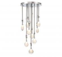 Lib & Co. CA 12065-01 - Bellissima, 9 Light LED Chandelier, Chrome