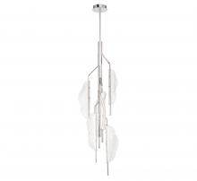 Lib & Co. CA 12116-017 - Savona, 6 Light LED Grand Chandelier, Clear