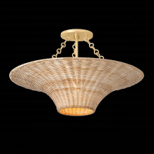 Troy Orange C2425-VGL - Ketan Semi Flush