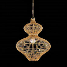 Troy Orange F3820-PBR - Irvine Pendant