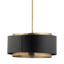Troy Orange F4413-PBR/SBK - ROUX Pendant