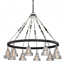 Troy Orange F6057 - Menlo Park Chandelier