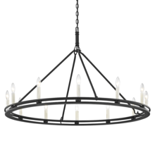 Troy Orange F6237-TBK - Sutton Chandelier