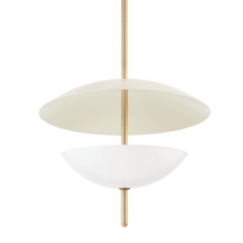 Troy Orange F6624-PBR/SSD - DION Pendant