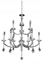 Kalco Allegri 012172-010-FR001 - Floridia (6+3) Light 2 Tier Chandelier