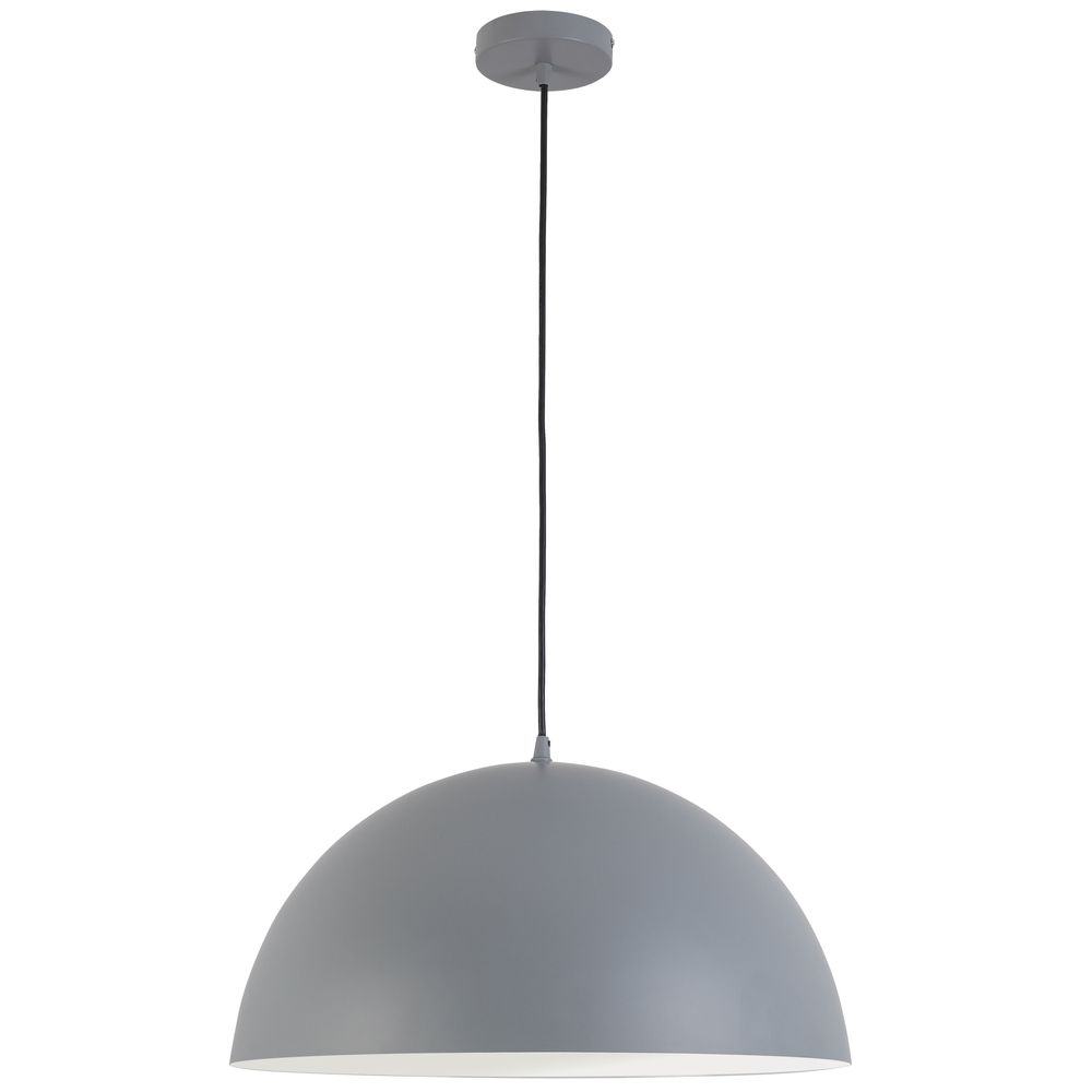 1LT Incandescent 20" Pendant, GRY