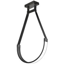 Dainolite REG-241LEDP-MB - 30W Pendant, MB w/ WH Silicone Diff