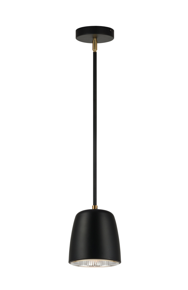 Luca Black Pendant