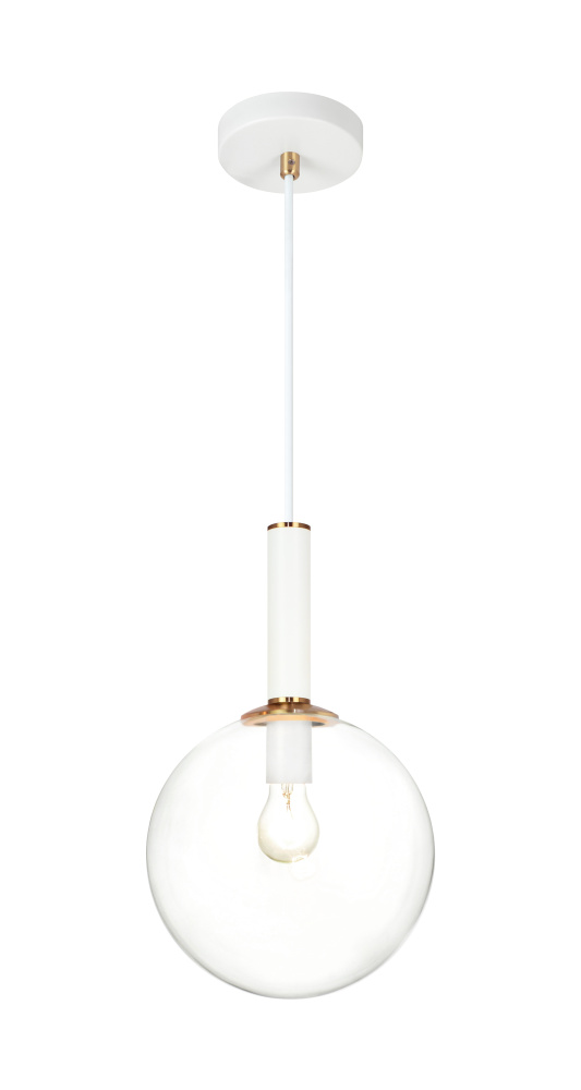 Stellar Aged Gold Brass Pendant
