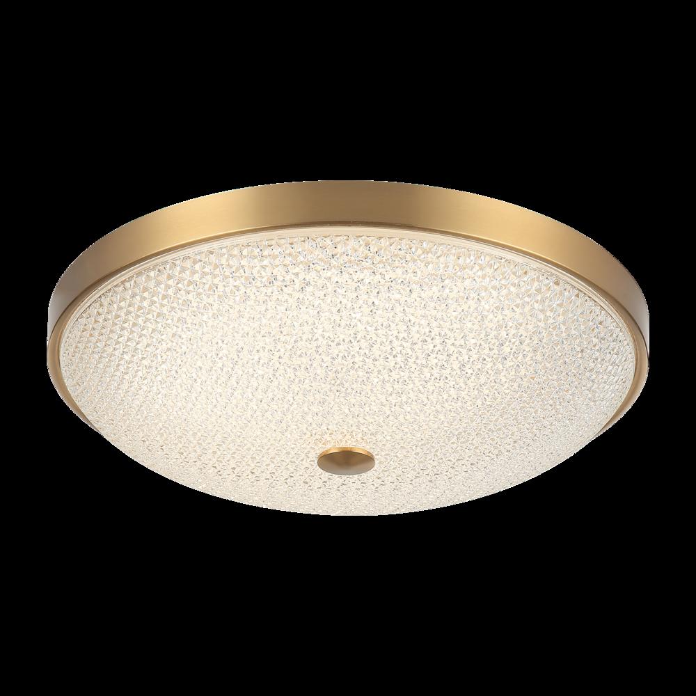 Bella Aged Gold Brass Flush Mounts