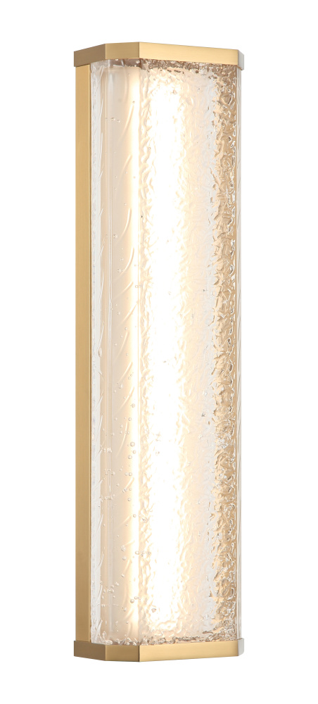 Aislynn Aged Gold Brass Wall Sconce