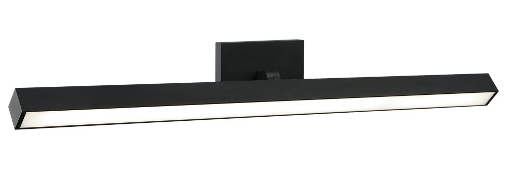 Parallel Matte Black Wall Sconce