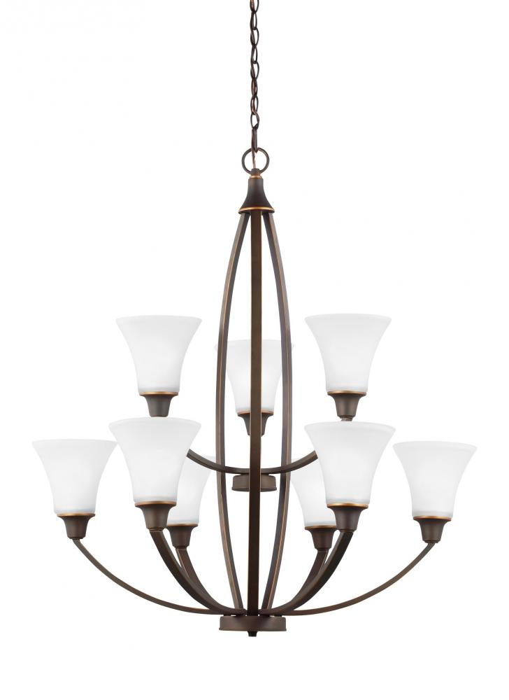 Metcalf Nine Light Chandelier