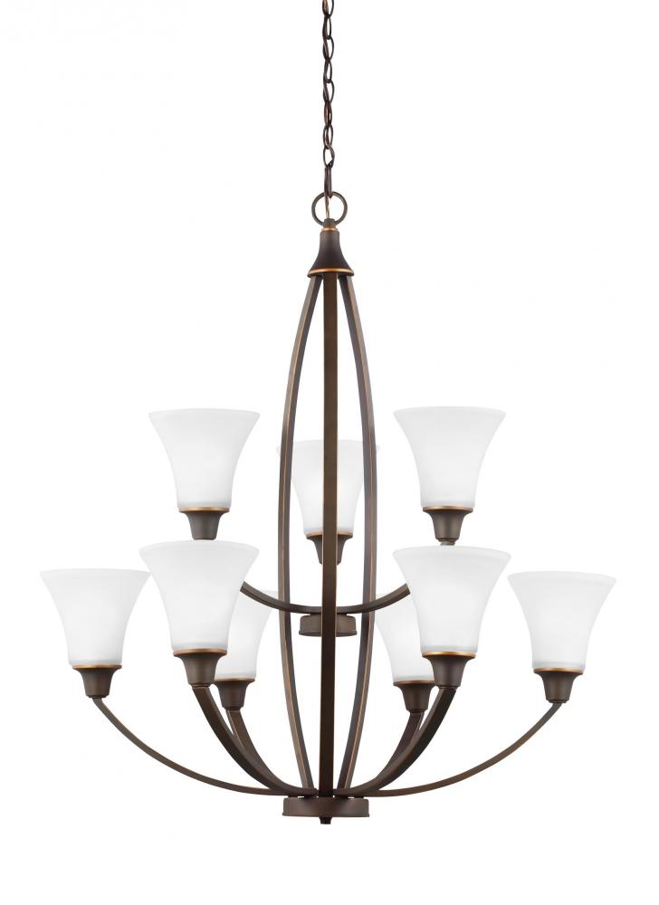 Metcalf Nine Light Chandelier