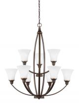 Generation Lighting 3113209EN3-715 - Metcalf Nine Light Chandelier