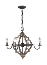 Generation Lighting 3124904EN-846 - Four Light Chandelier