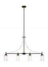 Generation Lighting 6637304-710 - Elmwood Park Four Light Island Pendant