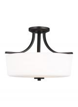 Generation Lighting 7728803EN3-112 - Kemal Three Light Semi-Flush Mount