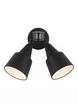 Generation Lighting 8560702PMEN3-12 - Two Light Flood with Photo and Motion Sensor