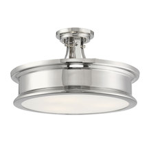 Savoy House Canada 6-134-3-109 - Watkins 3-Light Ceiling Light in Polished Nickel