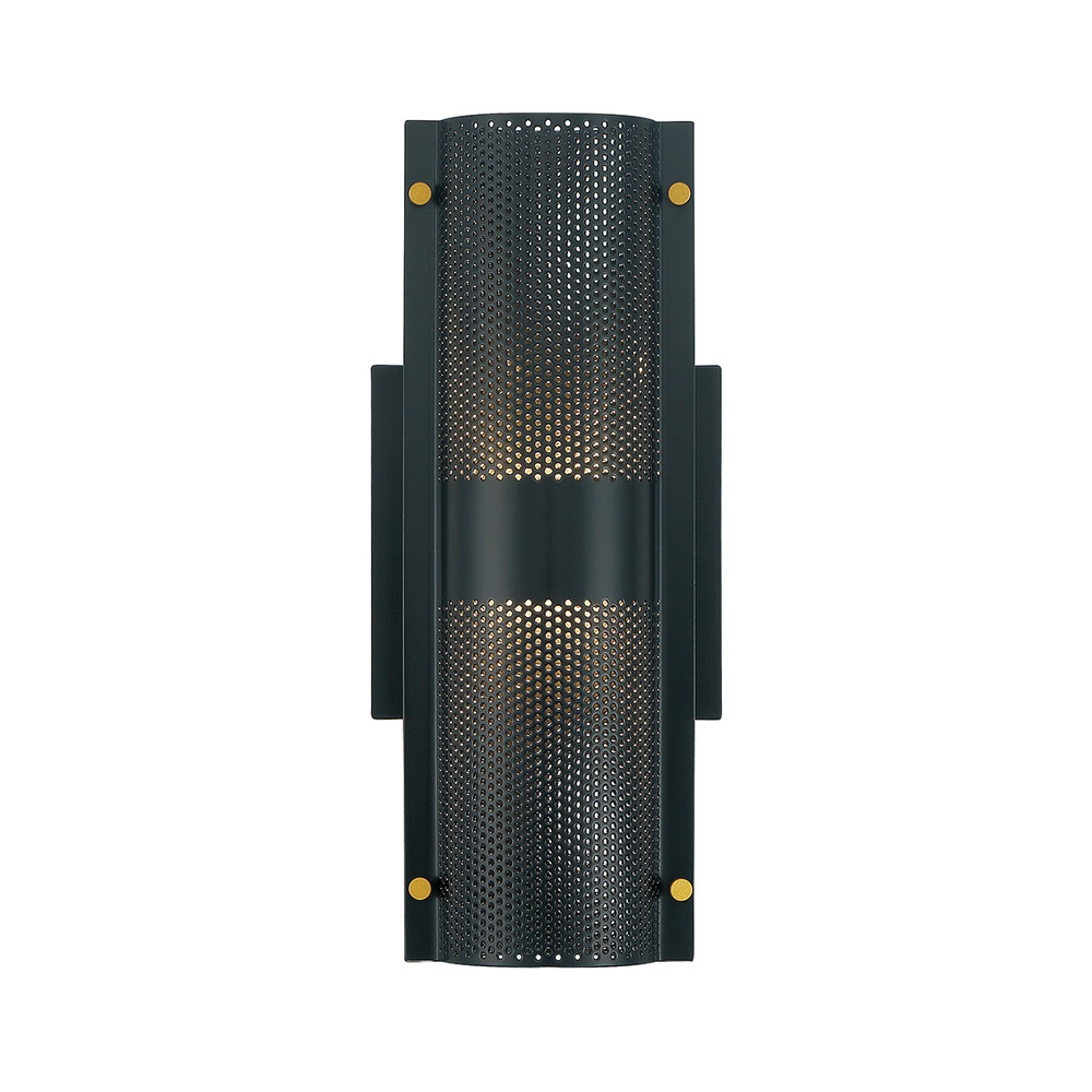 Westcliffe 2 Light 12" Sconce in Black