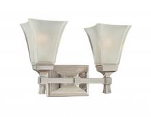 Hudson Valley 1172-PN - 2 LIGHT BATH BRACKET