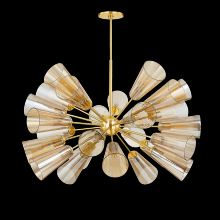 Hudson Valley 2045-AGB - Hartwood Chandelier