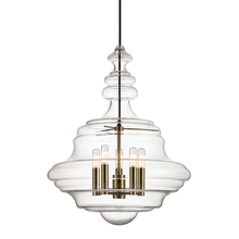 Hudson Valley 4020-AGB - 5 LIGHT LARGE PENDANT