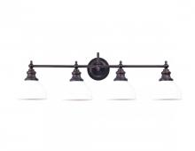 Hudson Valley 5904-OB - 4 LIGHT BATH BRACKET