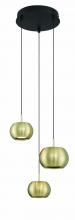 Minka George Kovacs P5473-884-L - Halo Â¿ 3 Light LED Pan Pendant