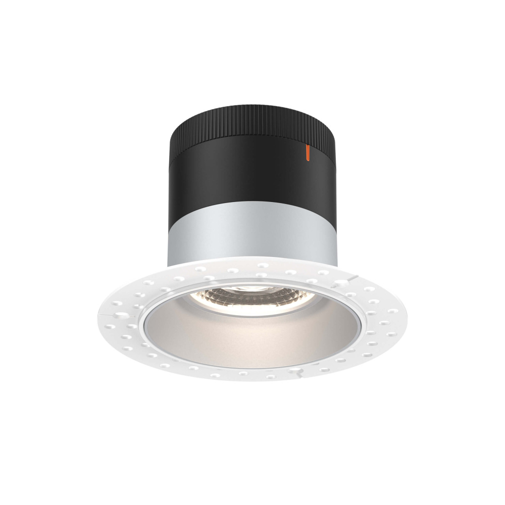 4in Modular Downlight, 5CCT, 60 degree Beam Angle, Regressed, Alzak,Trimless