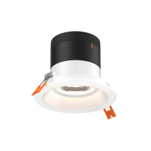 Dals RC04-CC-60-RGWH-TWH - 4in Modular Downlight, 5CCT, 60 degree Beam Angle, Regressed, White, White Trim