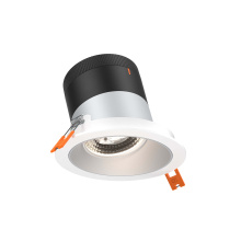 Dals RC04-CC-60-SLAZ-TWH - 4in Modular Downlight, 5CCT, 60 degree Beam Angle, Slope Ceiling, Alzak, White Trim