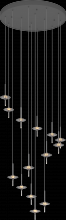 Page One Lighting PP121755-CM/GY - Light-Year Spiral Chandelier