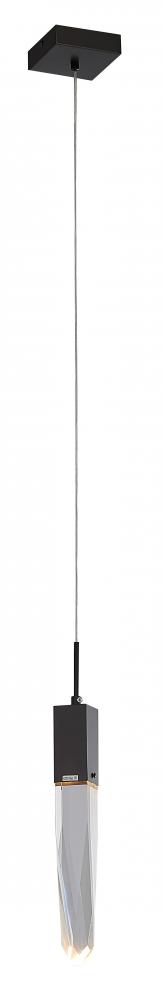 Single Pendant Lighting Matte Black
