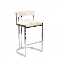 Bethel International Canada 1023BAR/CH/GREY - Living Room Furniture Chrome