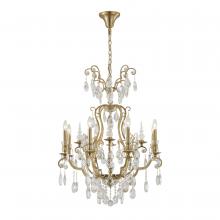 Bethel International Canada BET65XL-AB - Metal and Crystal Chandelier