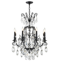 Bethel International Canada BET79C32BLK - Matte Black Chandelier