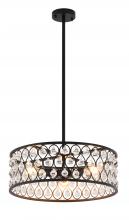 Bethel International Canada DU162C19B - Chandelier Metal & Crystal
