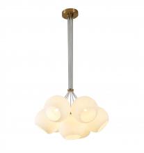 Bethel International Canada DU169C21G - Chandelier Metal & Glass