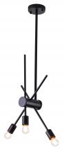 Bethel International Canada DU76C25BLK - Chandelier Metal