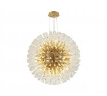 Bethel International Canada GA74C35BR - Chandelier Metal & Crystal