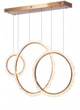 Bethel International Canada GL303C31G - LED Chandelier Gold