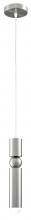 Bethel International Canada KB6001-1PSN - Single Pendant Lighting Shiny Nickel