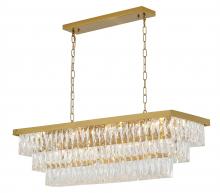 Bethel International Canada LA36C38G - Chandelier  Metal & Crystal