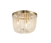 Bethel International Canada LA63C14G - Gold Semi Flush Mount