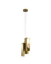 Bethel International Canada MU127C3BR - Satin Brass LED Pendant